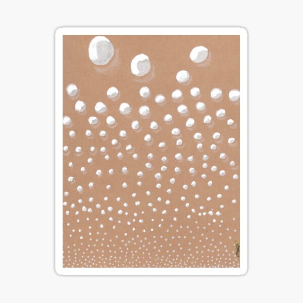 Item preview, Snowfall on brown designed and sold by VMJeffries.