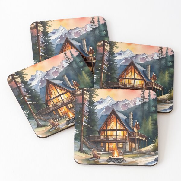 Item preview, Cabin up in the Snowy mountains designed and sold by Starfox120.