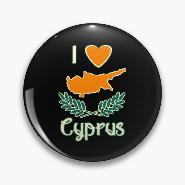 Item preview, I love Cyprus - Cyprus Travel- Flag Map designed and sold by vibeno1.