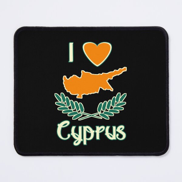 Item preview, I love Cyprus - Cyprus Travel- Flag Map designed and sold by vibeno1.