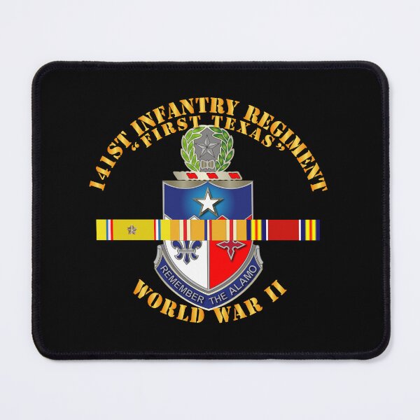 Item preview, Army - 141st Infantry Regiment WWII w SVC Pacific designed and sold by Military Insignia Products.