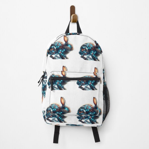 Item preview, Digital Hopper - Cyber Rabbit designed and sold by MrAI-Store.