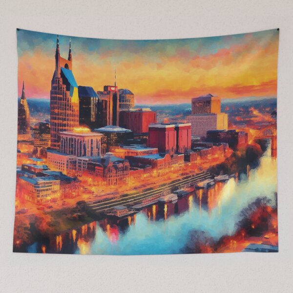 Item preview, Nashville at Sunset designed and sold by badguyduh.
