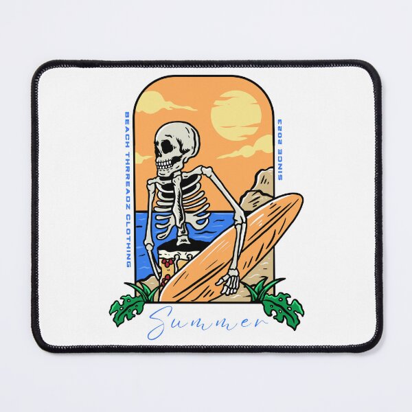 Item preview, Surfing Skeleton designed and sold by BeachThreadz.