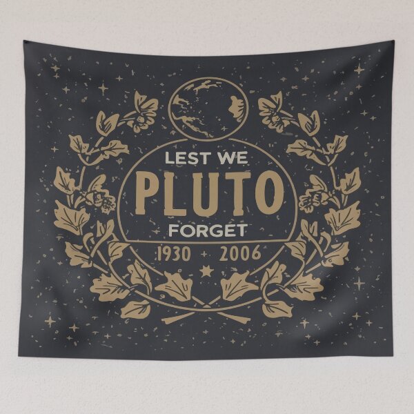 Item preview, Pluto - Lest We Forget 1930-2006 Memorial Plaque Design designed and sold by MegaDirt.