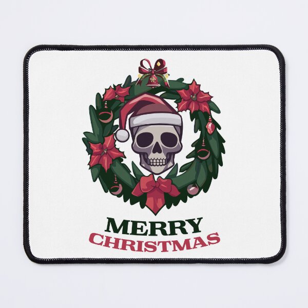 Item preview, Merry Christmas skull designed and sold by yphien.