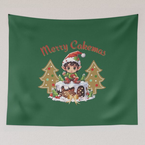 Item preview, Christmas Cake Elf designed and sold by Ellimade.