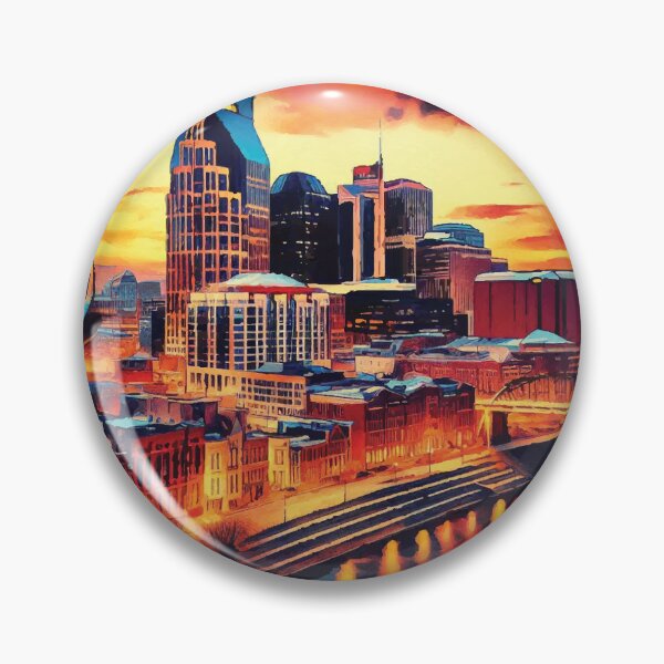 Item preview, Nashville at Sunset designed and sold by badguyduh.