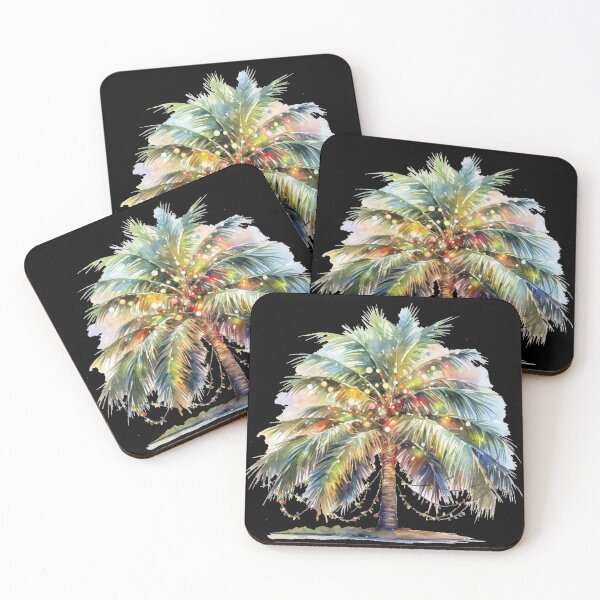 Item preview, Florida Christmas Palm Tree designed and sold by ArtbyAiGallery.