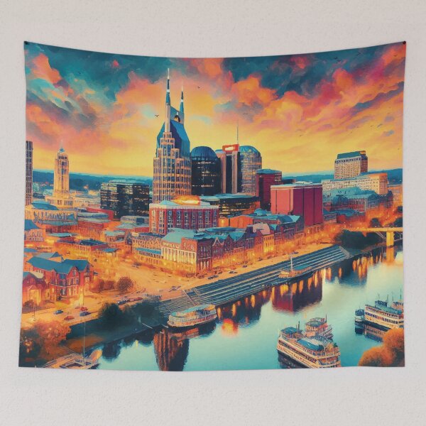 Item preview, Nashville at Sunset designed and sold by badguyduh.
