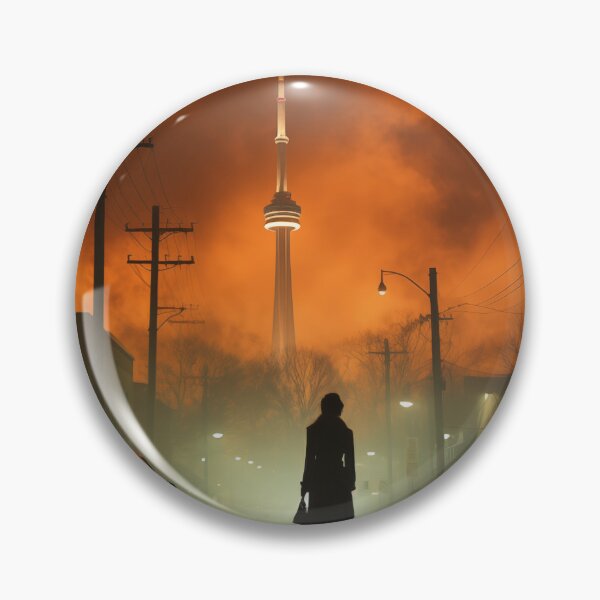 Item preview, Apocalyptic Toronto at Night designed and sold by YegMark.