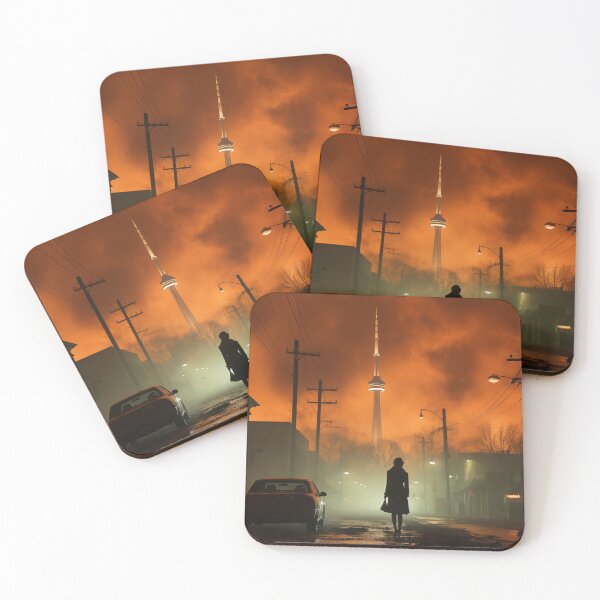 Item preview, Apocalyptic Toronto at Night designed and sold by YegMark.