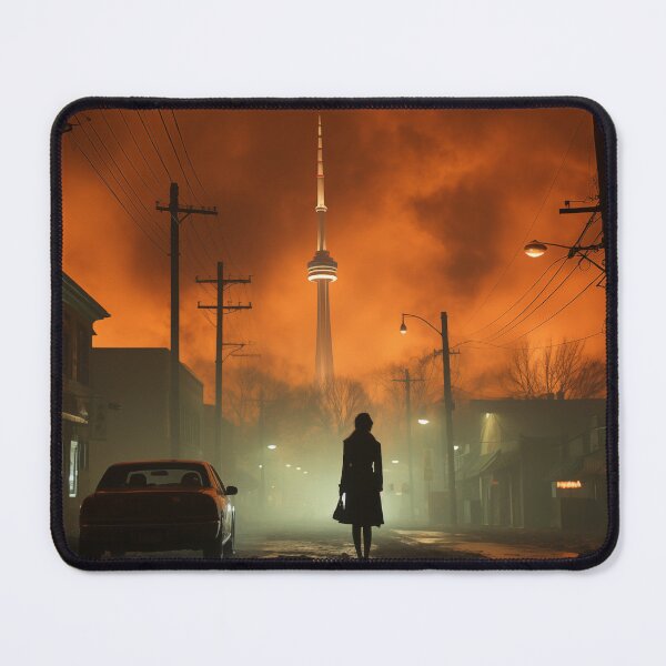 Item preview, Apocalyptic Toronto at Night designed and sold by YegMark.
