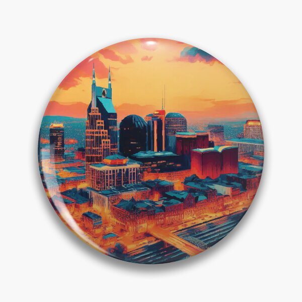 Item preview, Nashville at Sunset designed and sold by badguyduh.
