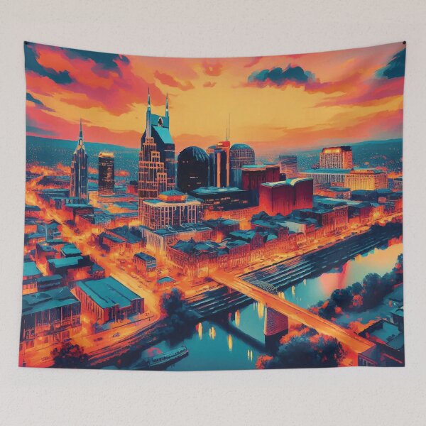 Item preview, Nashville at Sunset designed and sold by badguyduh.