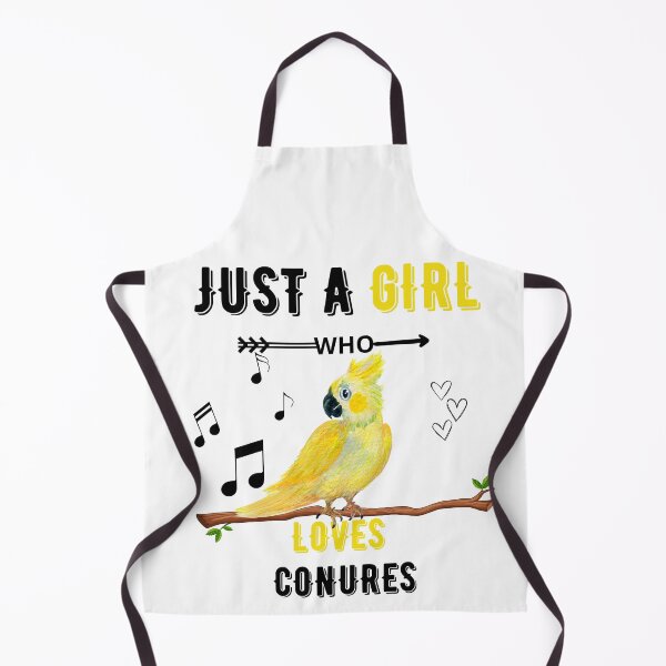 Item preview, Sun Conure Just A Girl Who Loves Conures Parrot Lover Women designed and sold by SztylishDesigns.