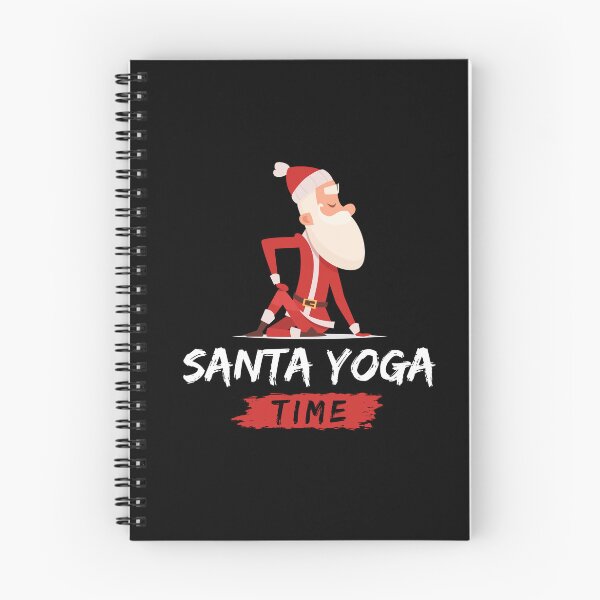 Item preview, Santa yoga flow designed and sold by sanna-black.