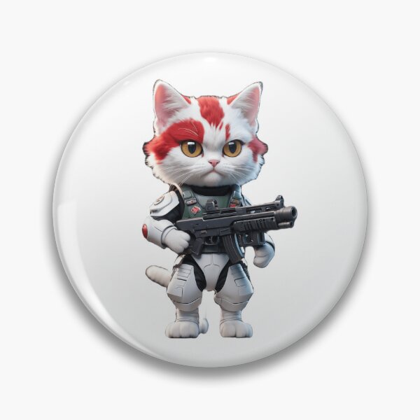 Item preview, soldier cat designed and sold by TayyarProduct.