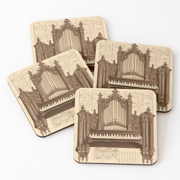 Item preview, Pipe Organ with Sheet Music designed and sold by pinkal.