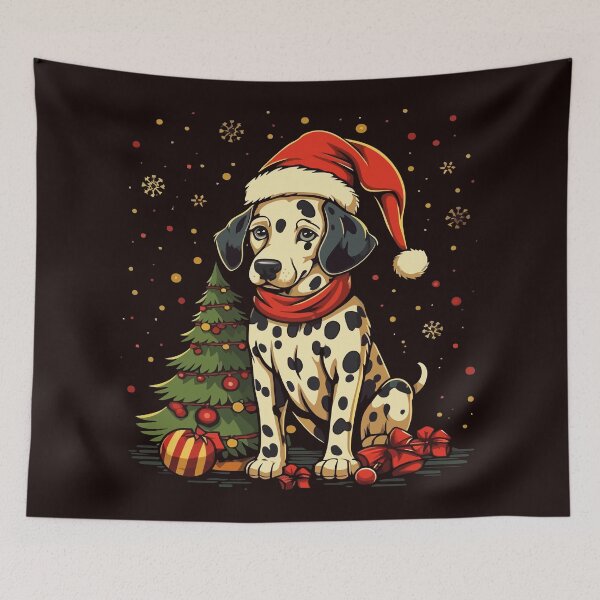 Item preview, Christmas Dalmatian designed and sold by creativellashop.