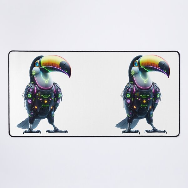 Item preview, Rainforest Neon - Cyber Toucan designed and sold by MrAI-Store.