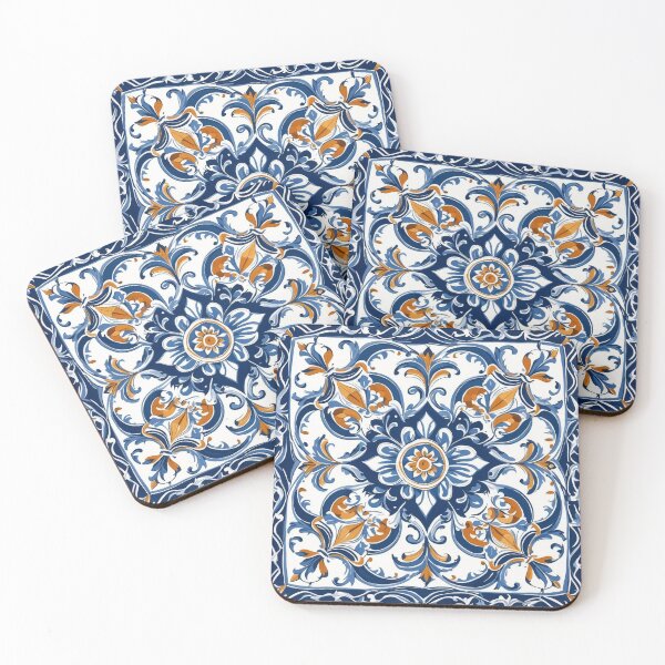 Item preview, Portuguese Tiles, Azulejo Patterns, Traditional Tile Designs designed and sold by PortugalTiled.