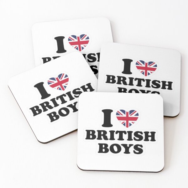 Item preview, I love British boys  designed and sold by dianasaenze.