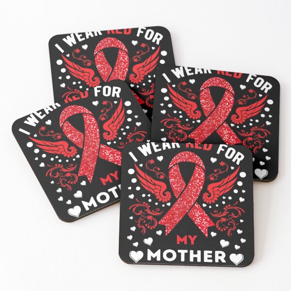 Item preview, I Wear Red For My Mother Hiv Aids Awareness Month For Men Wo designed and sold by EagmianPheolea.