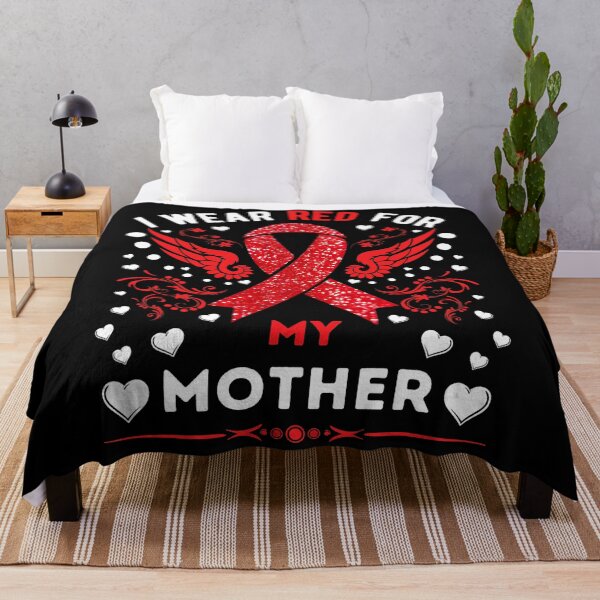 Item preview, I Wear Red For My Mother Hiv Aids Awareness Month For Men Wo designed and sold by EagmianPheolea.