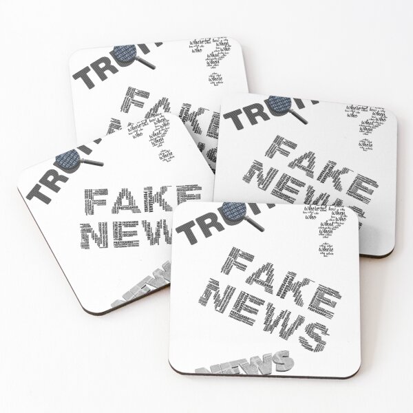 Item preview, Truth, Lies, Fake News designed and sold by SICK-Store.