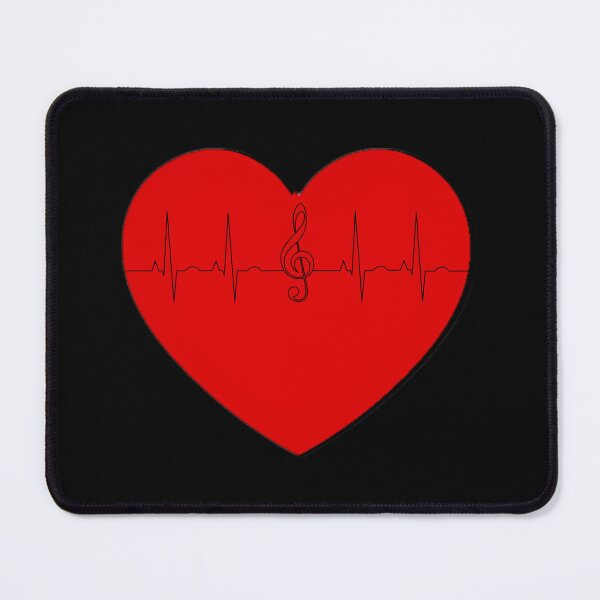 Item preview, Music Heart - Heartbeat designed and sold by Sn1ver.