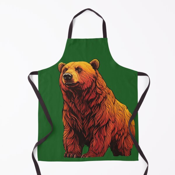 Item preview, wild bear big art designed and sold by NERO gOVEDI.