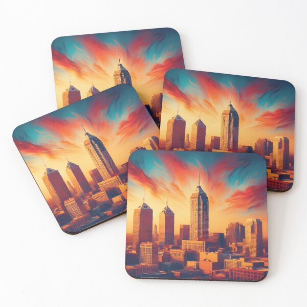 Item preview, Indianapolis at Sunset designed and sold by badguyduh.