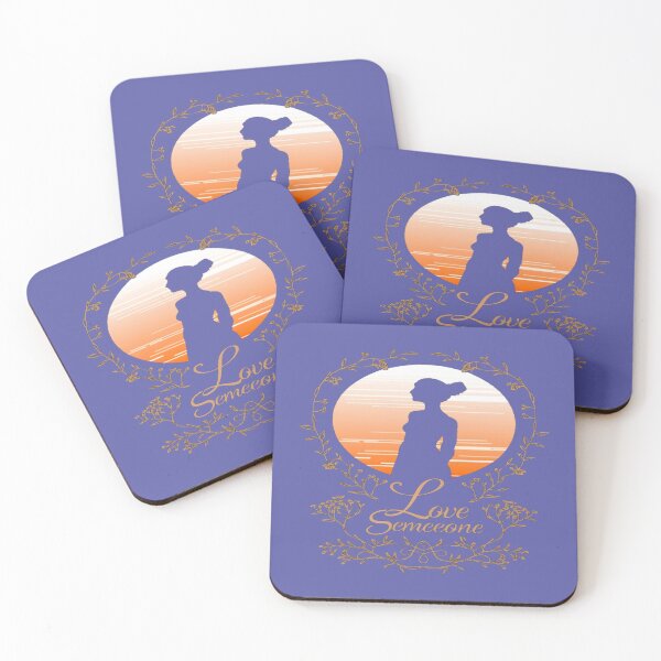 Item preview, love someone - elegant girl Shadow and sunset designed and sold by samar Majdei.