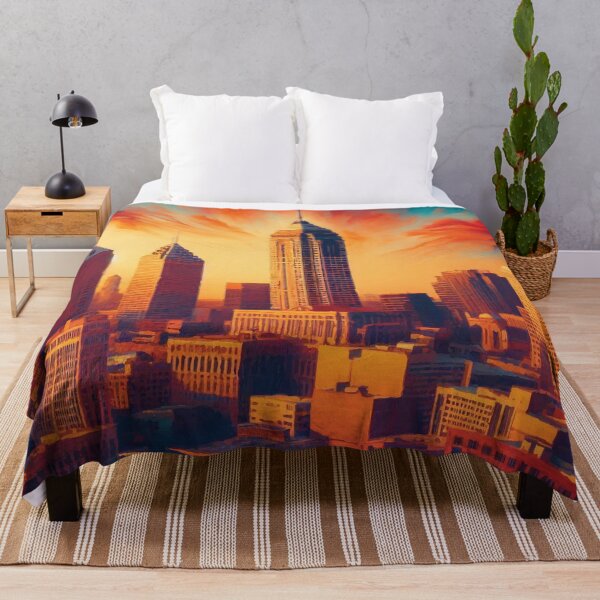 Item preview, Indianapolis at Sunset designed and sold by badguyduh.