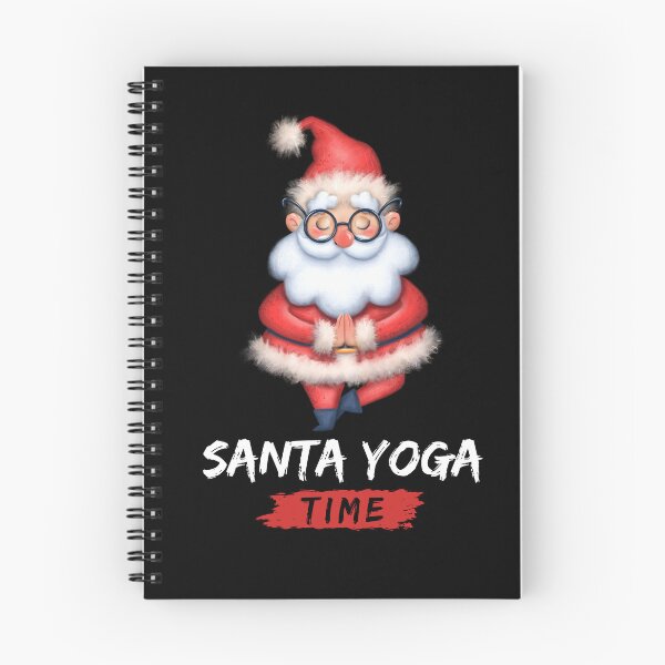 Item preview, Santa yoga flow designed and sold by sanna-black.