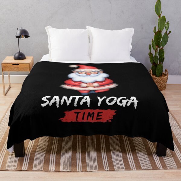 Item preview, Santa yoga flow designed and sold by sanna-black.