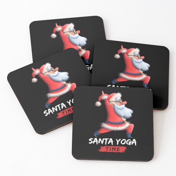 Item preview, Santa yoga flow designed and sold by sanna-black.