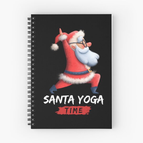 Item preview, Santa yoga flow designed and sold by sanna-black.