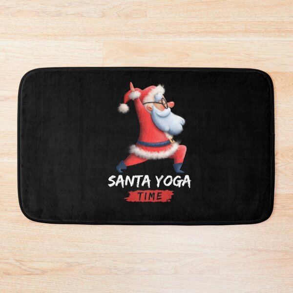 Item preview, Santa yoga flow designed and sold by sanna-black.