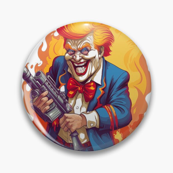 Item preview, Flamethrower Clown 2024 designed and sold by Kroop.