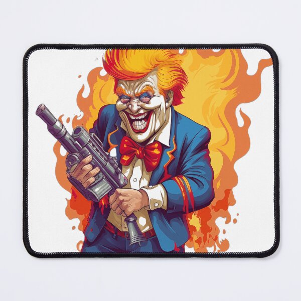 Item preview, Flamethrower Clown 2024 designed and sold by Kroop.