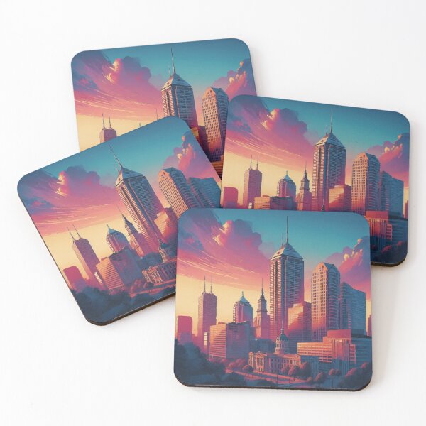 Item preview, Indianapolis at Sunset designed and sold by badguyduh.