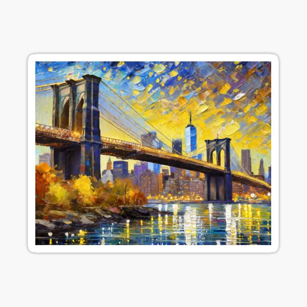 Autumn in New York II Sticker