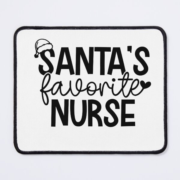 Item preview, Santa's Favorite Nurse designed and sold by EsteticaVerus.