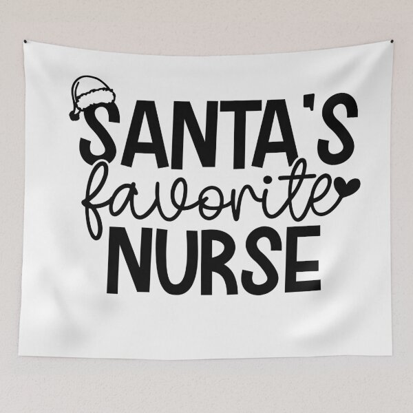 Item preview, Santa's Favorite Nurse designed and sold by EsteticaVerus.
