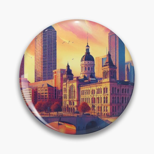 Item preview, Indianapolis at Sunset designed and sold by badguyduh.