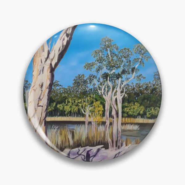 Item preview, Poona Lake in Rainbow Beach designed and sold by heidi_kaufmann_art.