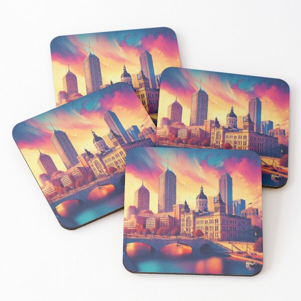 Item preview, Indianapolis at Sunset designed and sold by badguyduh.