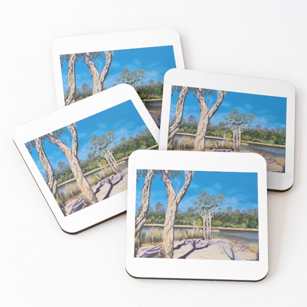 Item preview, Poona Lake in Rainbow Beach designed and sold by heidi_kaufmann_art.
